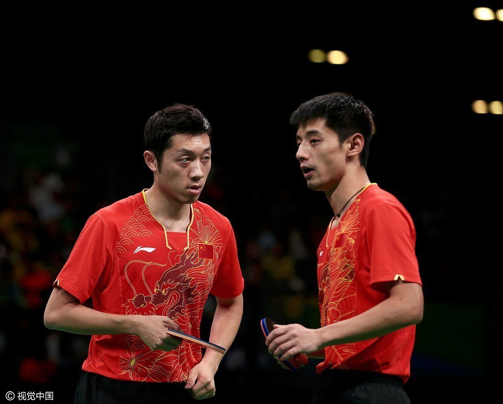 中国队鏖战韩国队，张继科惊艳四座